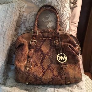 Michael Kors Purse in Snakeskin